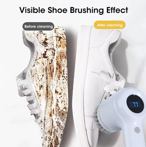 5-in-1 Power Cleaning Brush for Bathroom, Kitchen & More