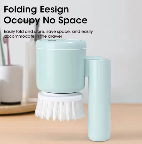 5-in-1 Power Cleaning Brush for Bathroom, Kitchen & More